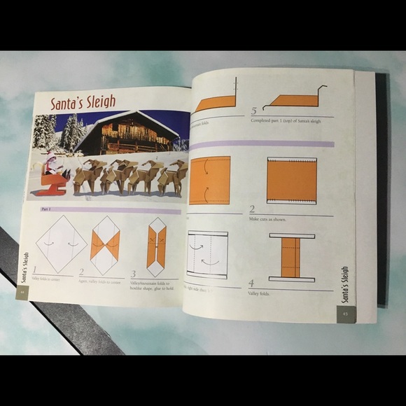 HOLIDAY FUN NWT ORIGAMI HOLIDAYS Instruction Book - Picture 13 of 16